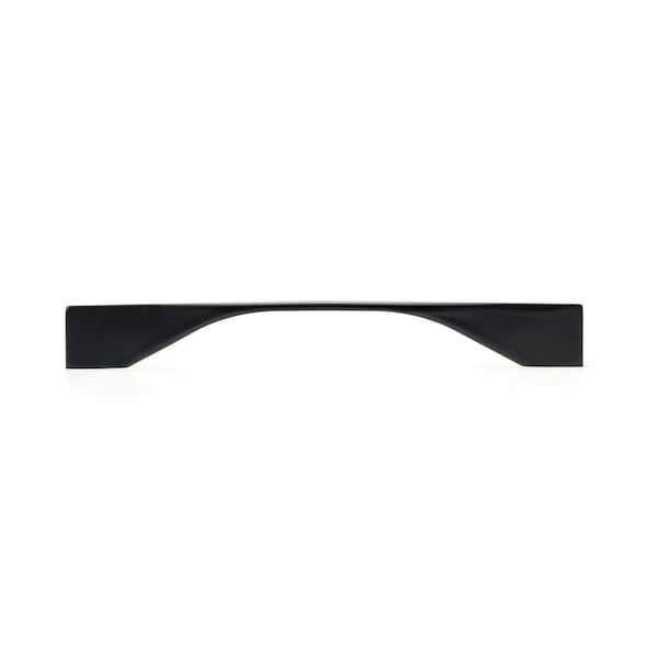 Richelieu 6 5/16 in or 7 9/16 in (160 mm or 192 mm) Center-to-Center Matte Black Contemporary Cabinet Pull - BP9253192900