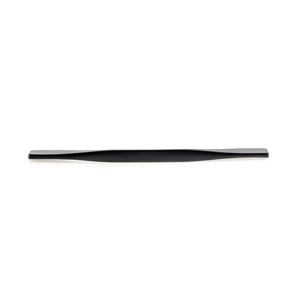 Richelieu 6 5/16 in or 7 9/16 in (160 mm or 192 mm) Center-to-Center Matte Black Contemporary Cabinet Pull - BP9253192900