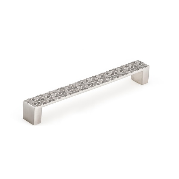 Richelieu 7 9/16 in (192 mm) Center-to-Center Brushed Nickel Contemporary Drawer Pull - BP6227192195