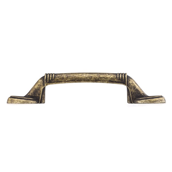 Richelieu 3 in. (76 mm) Center-to-Center Burnished Brass Traditional Drawer Pull - BP5183BB
