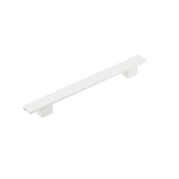 Richelieu 8 13/16 in (224 mm) Center-to-Center Matte White Contemporary Cabinet Pull - 6899224300