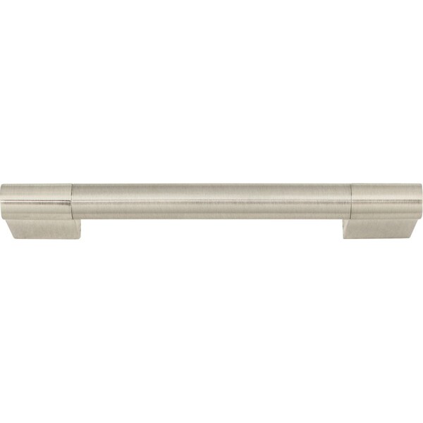 Elements By Hardware Resources 128 mm Center-to-Center Satin Nickel Knox Cabinet Bar Pull,  - 645-128SN-10