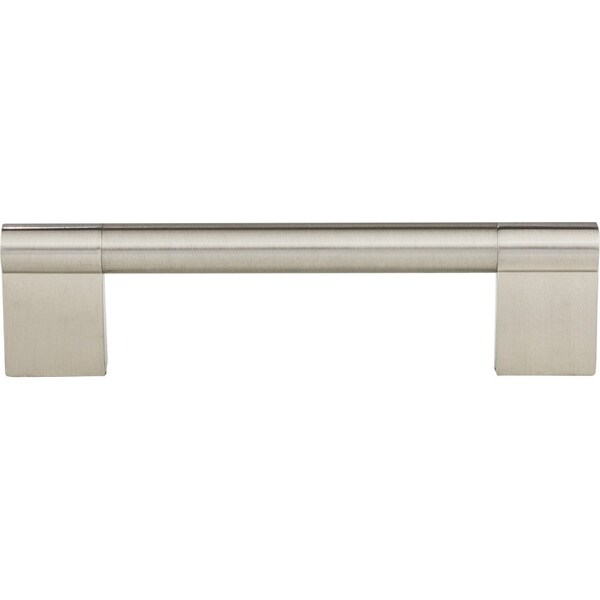 Elements By Hardware Resources 128 mm Center-to-Center Satin Nickel Knox Cabinet Bar Pull,  - 645-128SN-10