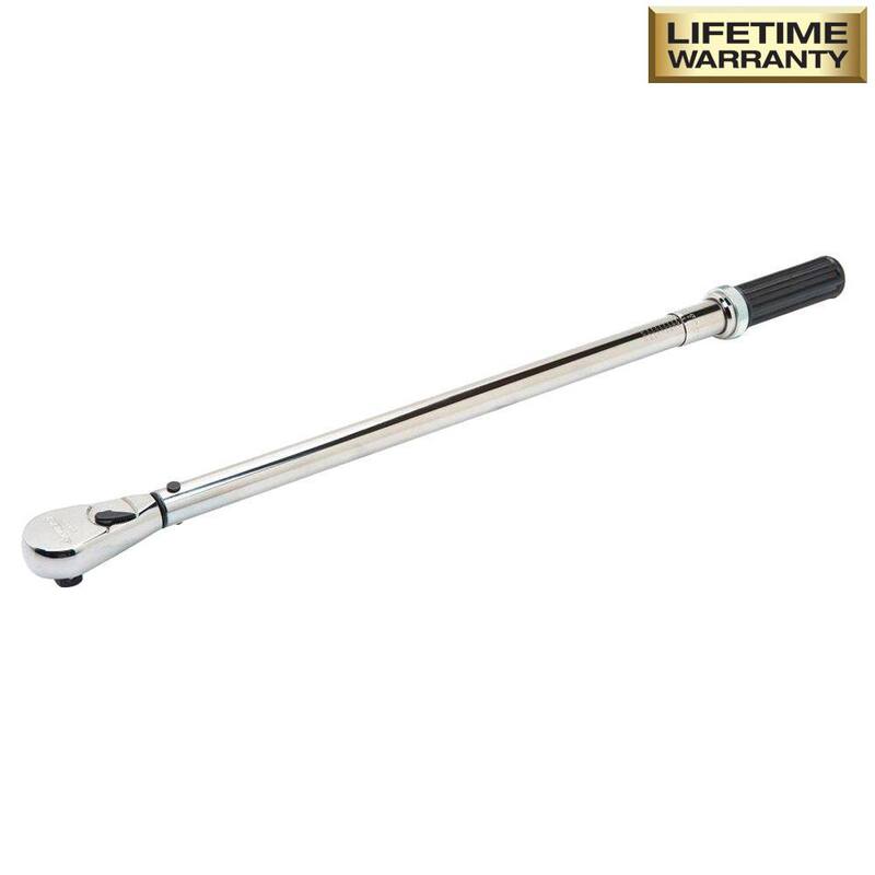 Husky 1/2 in. Click Torque Wrench - H2DTW