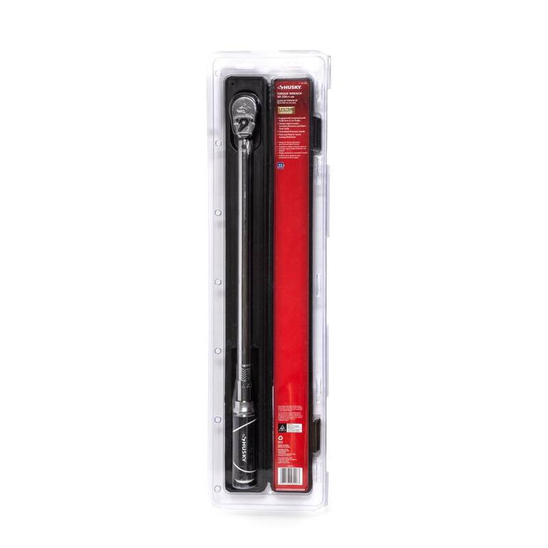 Husky 1/2 in. Click Torque Wrench - H2DTW