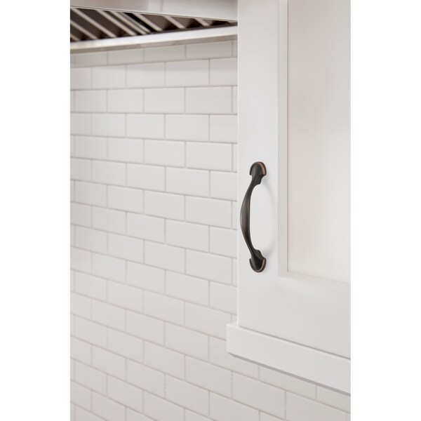 Amerock Everyday Heritage 3 in 76 mm Center-to-Center Oil-Rubbed Bronze Cabinet Pull - BP173ORB