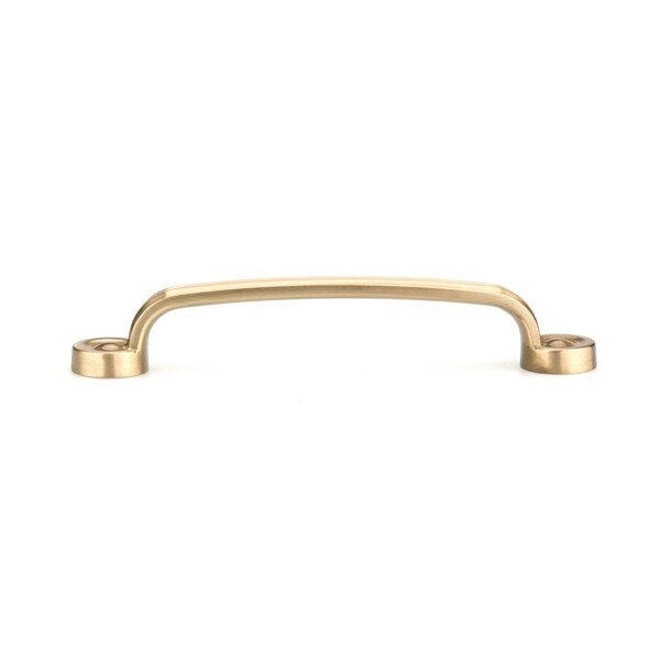 Richelieu 5 1/16 in (128 mm) Center-to-Center Satin Brass Traditional Cabinet Pull - BP8855128160
