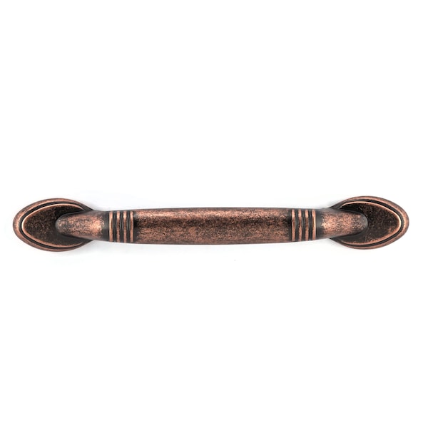 Richelieu 3 in. (76 mm) Center-to-Center Antique Copper Traditional Drawer Pull - BP5183193