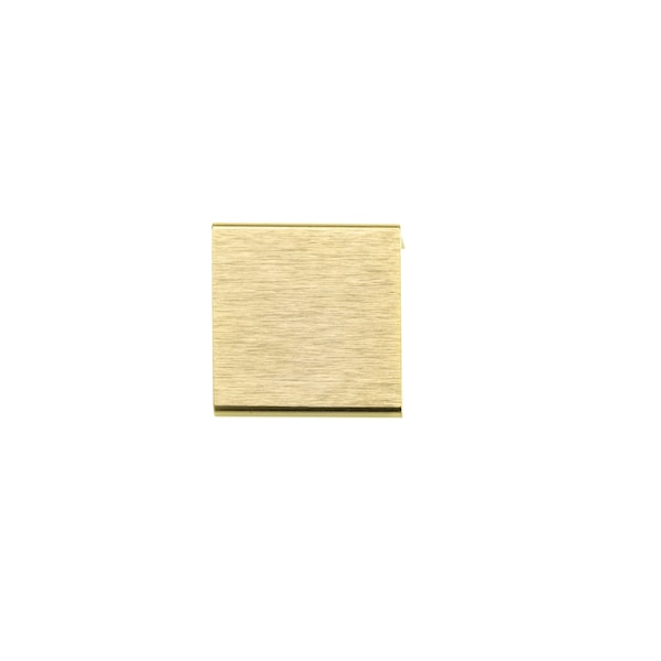 Richelieu Lincoln 31/32 in (25 mm) Center-to-Center Satin Gold Contemporary Cabinet Pull - BP989825166
