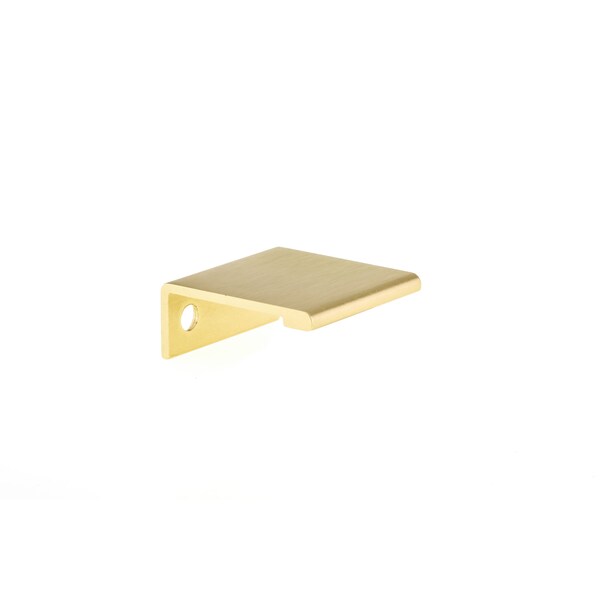 Richelieu Lincoln 31/32 in (25 mm) Center-to-Center Satin Gold Contemporary Cabinet Pull - BP989825166