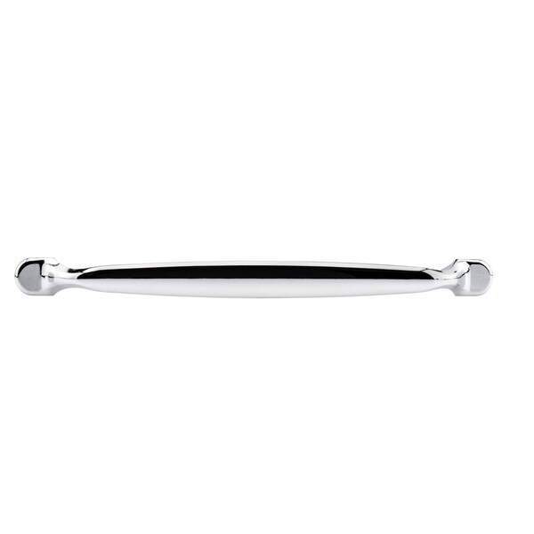 Richelieu 10 1/8 in (256 mm) Center-to-Center Chrome Traditional Drawer Pull - BP23775256140