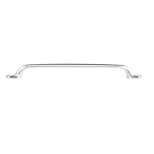 Richelieu 10 1/8 in (256 mm) Center-to-Center Chrome Traditional Drawer Pull - BP23775256140