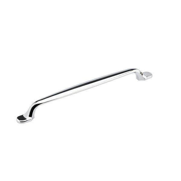 Richelieu 10 1/8 in (256 mm) Center-to-Center Chrome Traditional Drawer Pull - BP23775256140