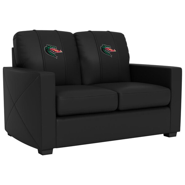 Dreamseat Silver Loveseat with Alabama Birmingham Blazers-UAB Logo - XZ7759003LSCDBK-PSCOL13005