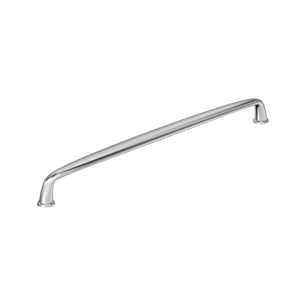 Amerock Kane 12-5/8 inch 320mm Center-to-Center Polished Chrome Cabinet Pull - BP5381126