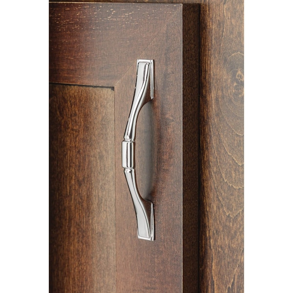 Elements By Hardware Resources 3" Center-to-Center Brushed Pewter Square Hammond Cabinet Pull - 937-3BNBDL