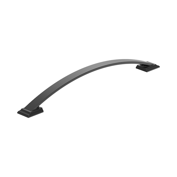 Amerock Candler 10-1/16 inch 256mm Center-to-Center Black Bronze Cabinet Pull - BP29352BBR