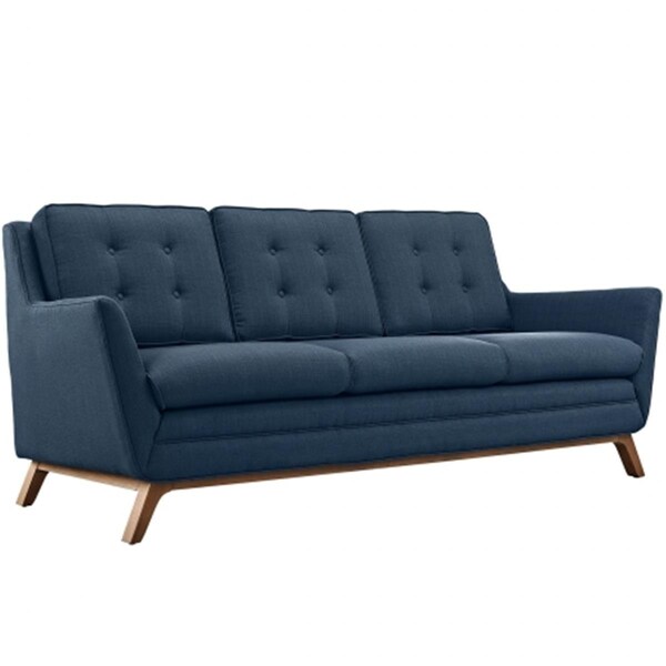 East End Imports Beguile Fabric Sofa- Azure - EEI-1800-AZU