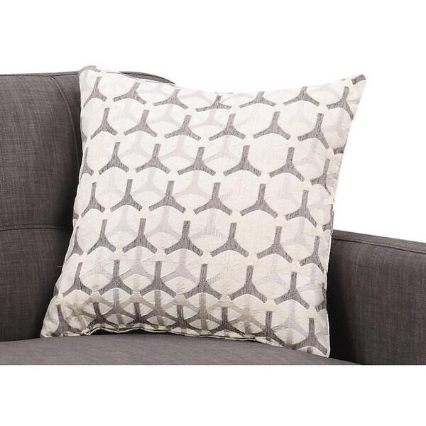 Homeroots Crystal Charcoal Mid-Century Love Seat - 247986