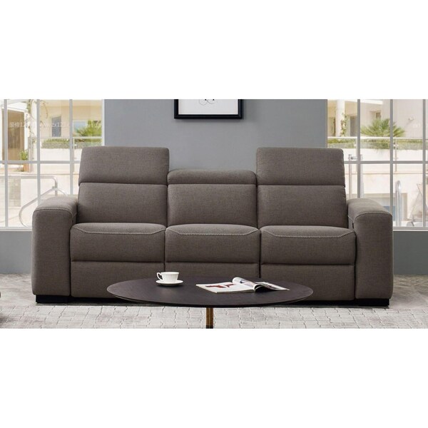 Homeroots Crystal Charcoal Mid-Century Love Seat - 247986