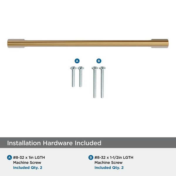 Amerock Riva 8-13/16 inch 224mm Center-to-Center Champagne Bronze Cabinet Pull - BP55489CZ