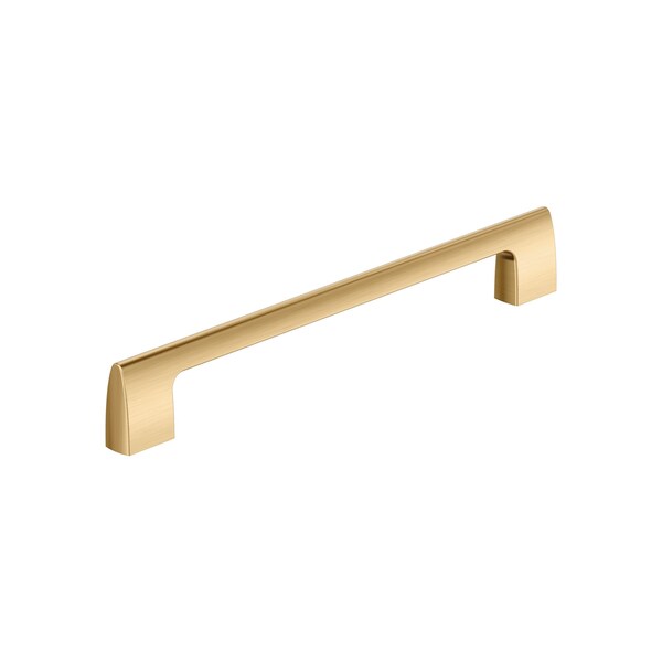 Amerock Riva 8-13/16 inch 224mm Center-to-Center Champagne Bronze Cabinet Pull - BP55489CZ