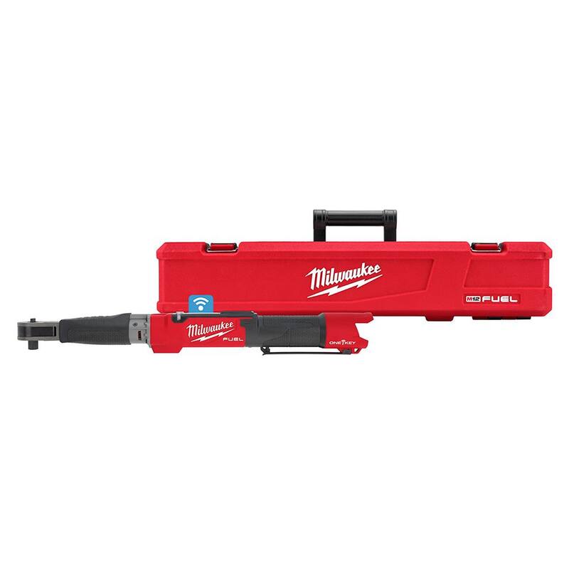 Milwaukee M12 FUEL One-Key 12-Volt Lithium-Ion Brushless Cordless 1/2 in. Digital Torque Wrench (Tool-Only) - 2466-20
