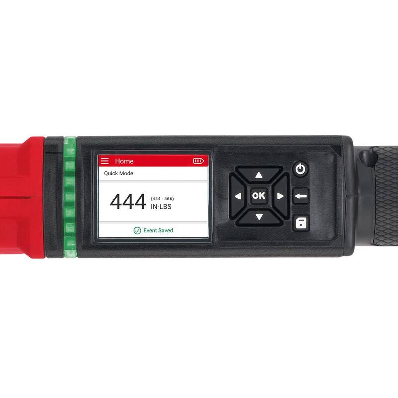 Milwaukee M12 FUEL One-Key 12-Volt Lithium-Ion Brushless Cordless 1/2 in. Digital Torque Wrench (Tool-Only) - 2466-20