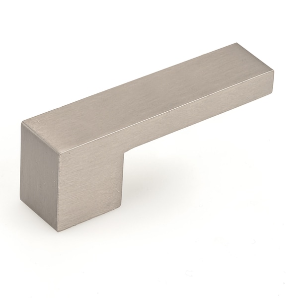 Richelieu 5/8 in (16 mm) Center-to-Center Brushed Nickel Contemporary Cabinet Pull - 79761699195