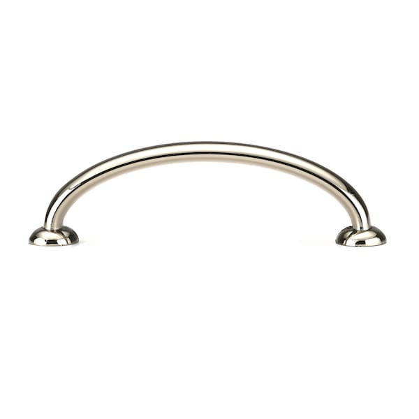 Richelieu 3 3/4 in (96 mm) Center-to-Center Polished Nickel Traditional Drawer Pull - 5127896180