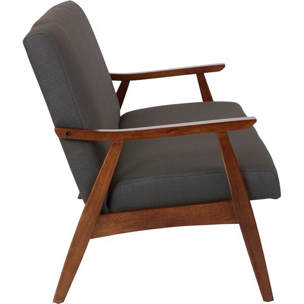 Ave 6 Loveseat, 29" x 32", Upholstery Color: Charcoal - DVS52-K26