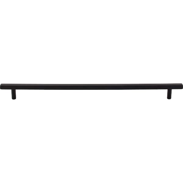 Jeffrey Alexander 305 mm Center-to-Center Matte Black Square Dominique Cabinet Bar Pull - 845-305MB