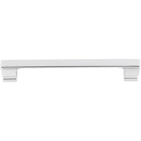 Jeffrey Alexander 160 mm Center-to-Center Polished Chrome Sullivan Cabinet Pull - 752-160PC