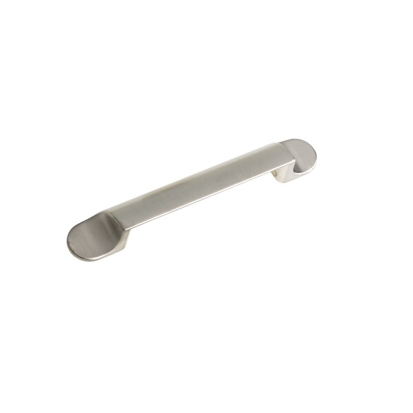 Richelieu 3 3/4 in (96 mm) Center-to-Center Brushed Nickel Contemporary Cabinet Pull - BP61675296195