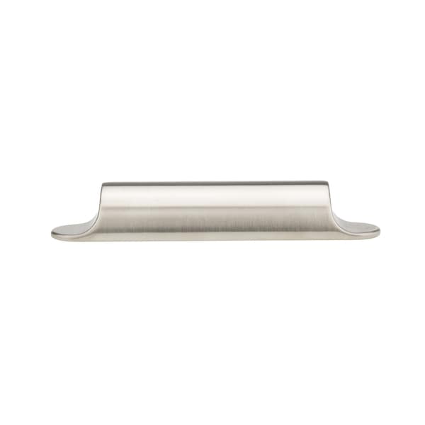 Richelieu 3 3/4 in (96 mm) Center-to-Center Brushed Nickel Contemporary Cabinet Pull - BP61675296195