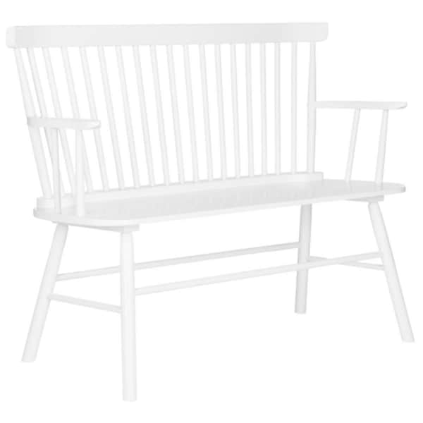 Safavieh Addison Loveseat- White - 36 x 22.4 x 48 in. - AMH8513B