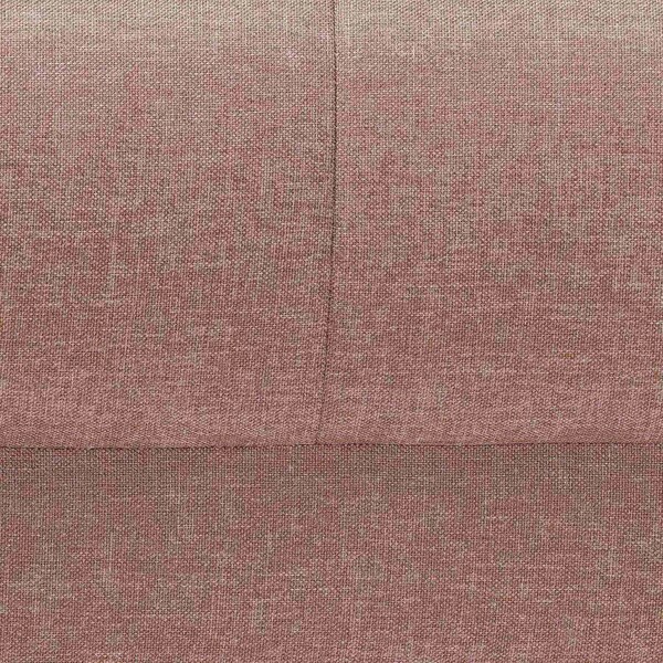Baxton Studio Claire Contemporary Clay Fabric Upholstered Convertible Sofa Bed - 245-13754-ZORO