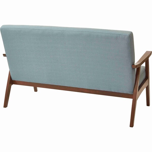 Ave 6 Davis Loveseat, Klein, Sea Fabric, 29" x 32" - DVS52-K21