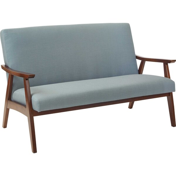 Ave 6 Davis Loveseat, Klein, Sea Fabric, 29" x 32" - DVS52-K21