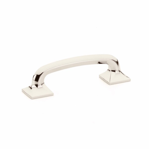 Schaub 3-1/2in Center to Center Northport Cabinet Pull Polished Nickel Finish - 205-PN