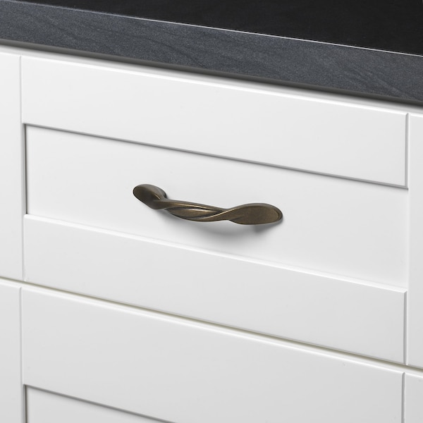 Gliderite Hardware 3 in. Classic Twisted Pull Cabinet Hardware Handle - 87340-AB, 5PK - 87340-AB-5