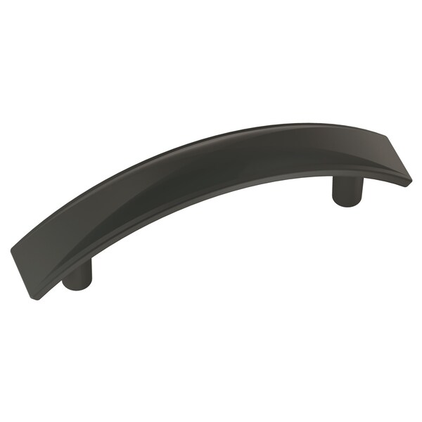 Amerock Extensity 3 in 76 mm Center-to-Center Matte Black Cabinet Pull - BP29379FB