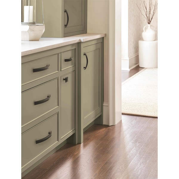 Amerock Extensity 3 in 76 mm Center-to-Center Matte Black Cabinet Pull - BP29379FB