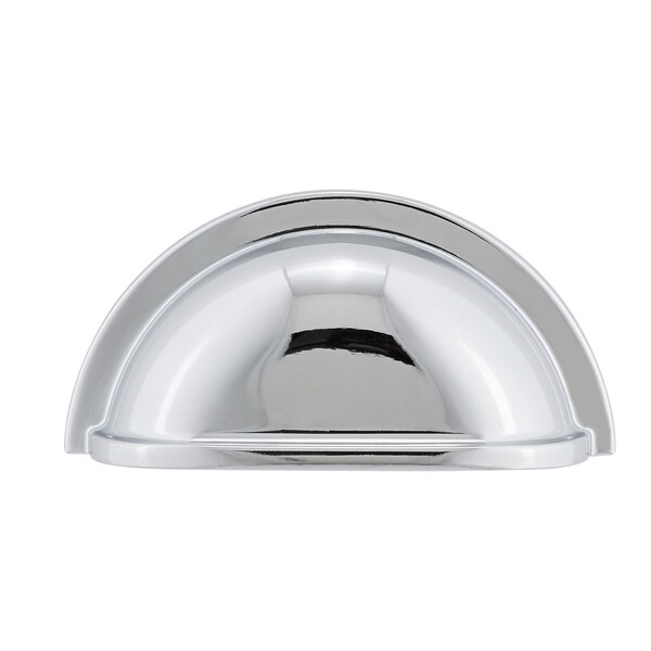 Richelieu 3 in (76 mm) Center-to-Center Chrome Traditional Drawer Pull - BP50388140