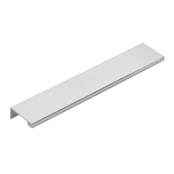 Patioplus 8 in. Center to Center Cabinet Edge Pull, Satin Nickel - PA2155517