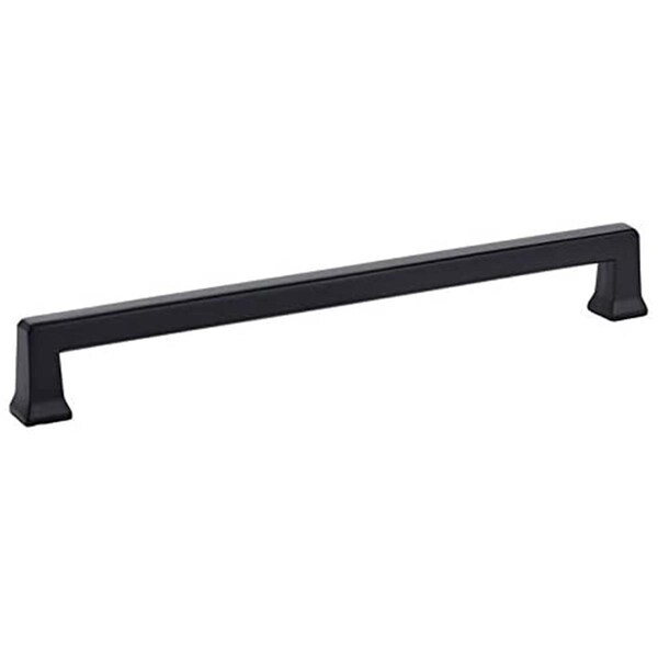 Patioplus 8 in. Alexander Cabinet Pull, Flat Black - PA2056044
