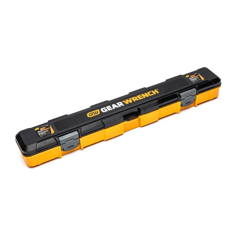 GEARWRENCH 3/8 in. Drive 10-100 ft./lbs. Flex-Head Electronic Torque Wrench with Angle - 85078