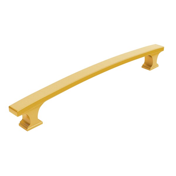 Richelieu 12-inch (305 mm) Center to Center Aurum Brushed Gold Transitional Cabinet Pull - BP525412158