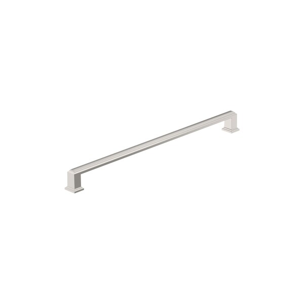 Amerock Appoint 12-5/8 inch 320mm Center-to-Center Polished Nickel Cabinet Pull - BP37362PN