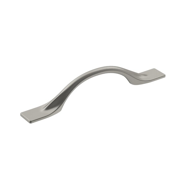 Amerock Uprise 3-3/4 in 96 mm Center-to-Center Satin Nickel Cabinet Pull - BP36917G10